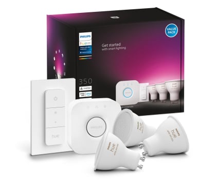 Zestaw Smart Home Philips Hue White and color ambiance Zestaw startowy 3xGU10